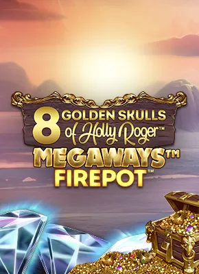 8 Golden Skulls of Holly Roger Megaways