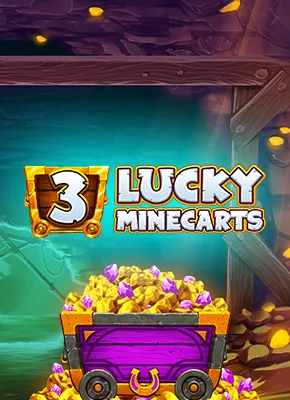 3 Lucky Minecarts Hold and Win